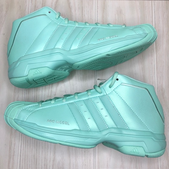 adidas pro model mint green